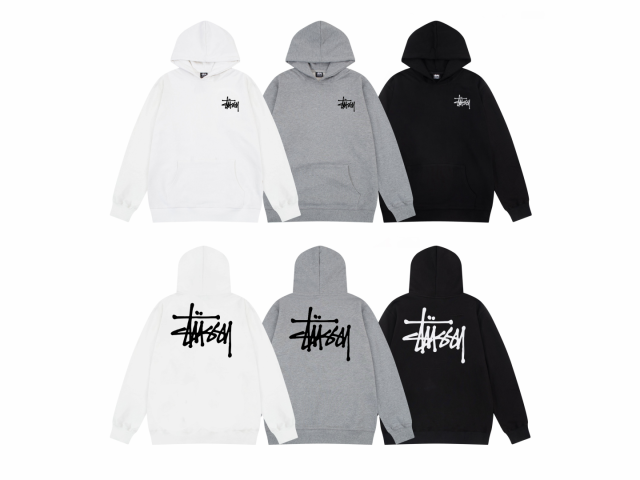 STUSSY ステューシー ジップアップ スウエット パーカー プルオーバー